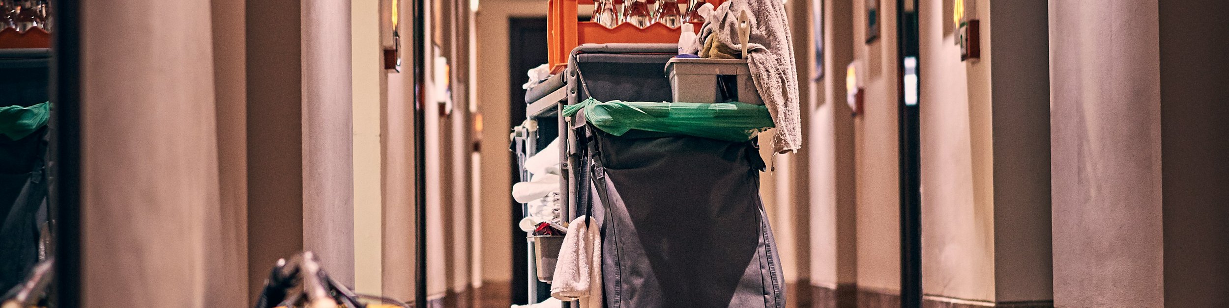 Professional janitorial cleaning background